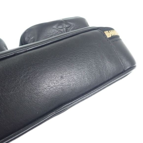 Louis Vuitton Utility Cross Bag Body Bag Calfskin Black Gold - Picture 10 of 12